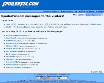 SpoilerFix.com SpoilerFix.com