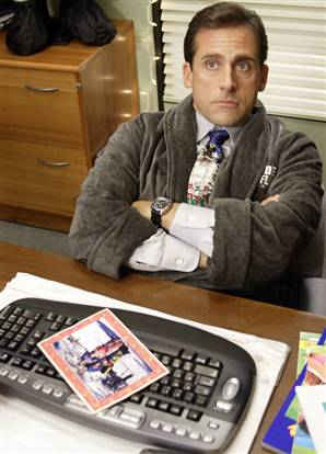 steve carell the office. Ricky Gervais Steve Carell