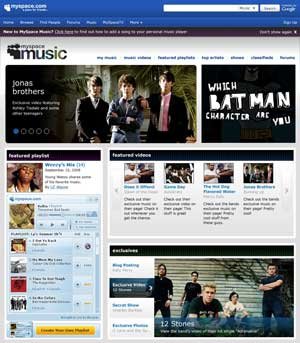 Myspace Music Myspace Music