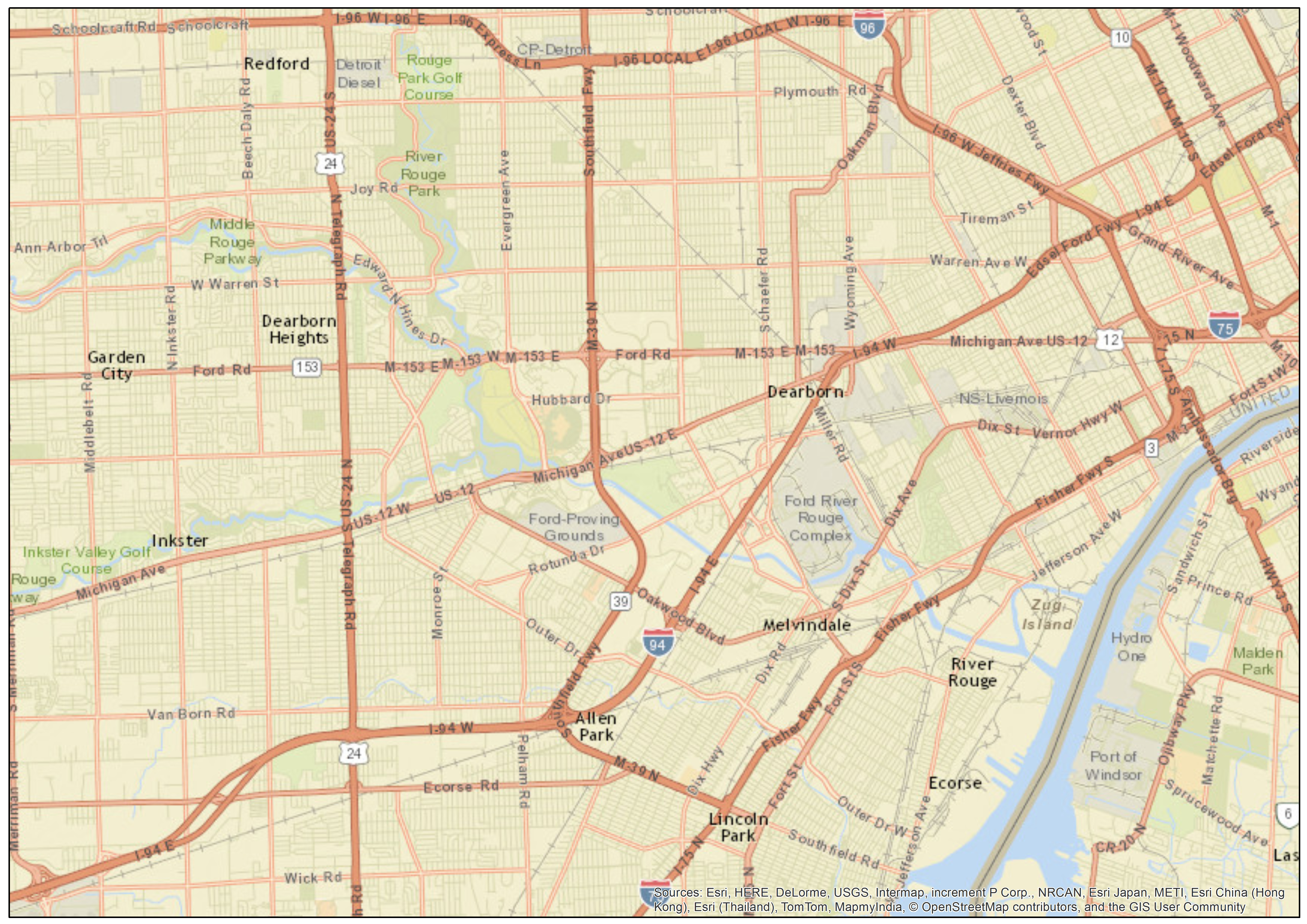 Mapping Media Retail in the Global Midwest Dearborn, MI Dan Herbert
